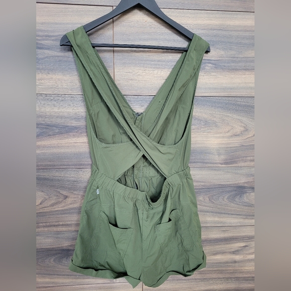 Free People Movement Back on Trek Romper - Picture 2 of 3